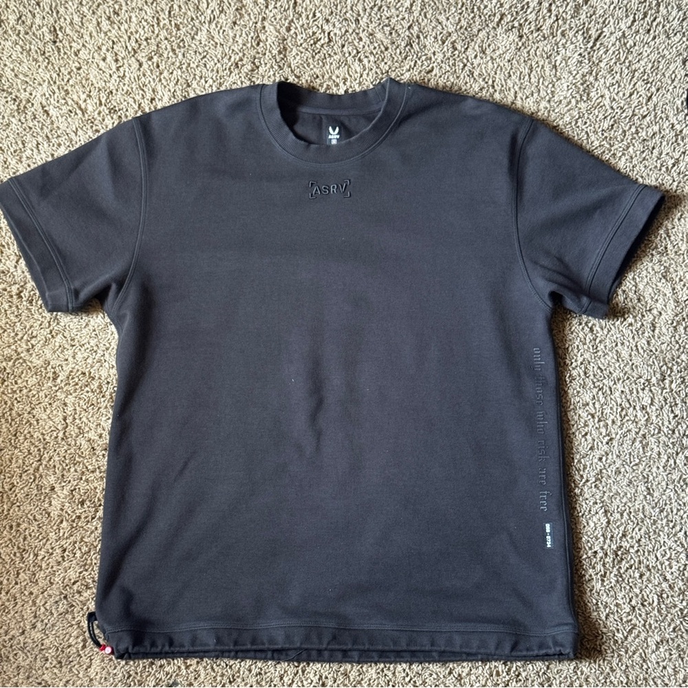 ASRV Black Short Sleeve Tee